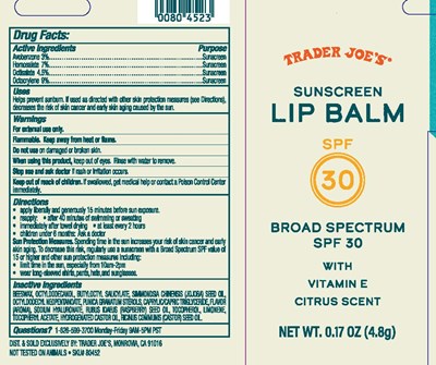 TJ_Secondary cropped.jpg SPF30 Lip Balm Citrus2 - TJ Secondary cropped